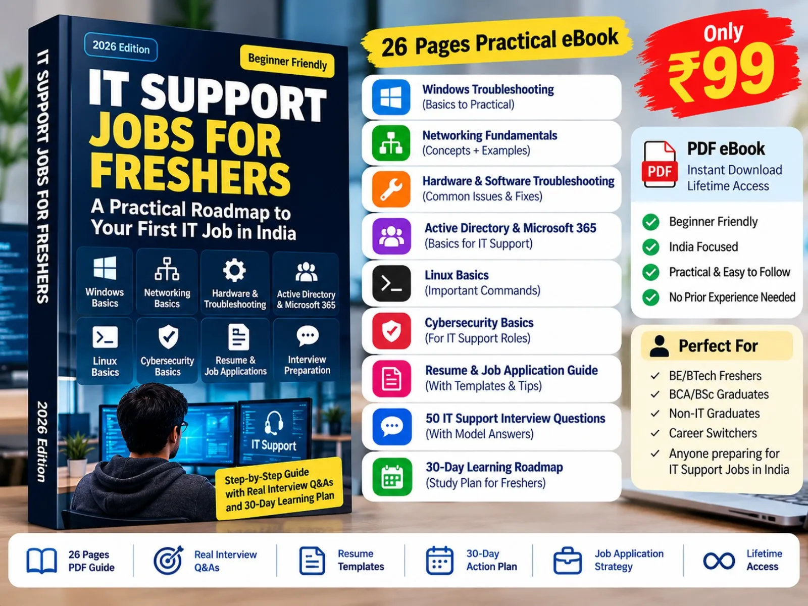 IT Support Jobs for Freshers