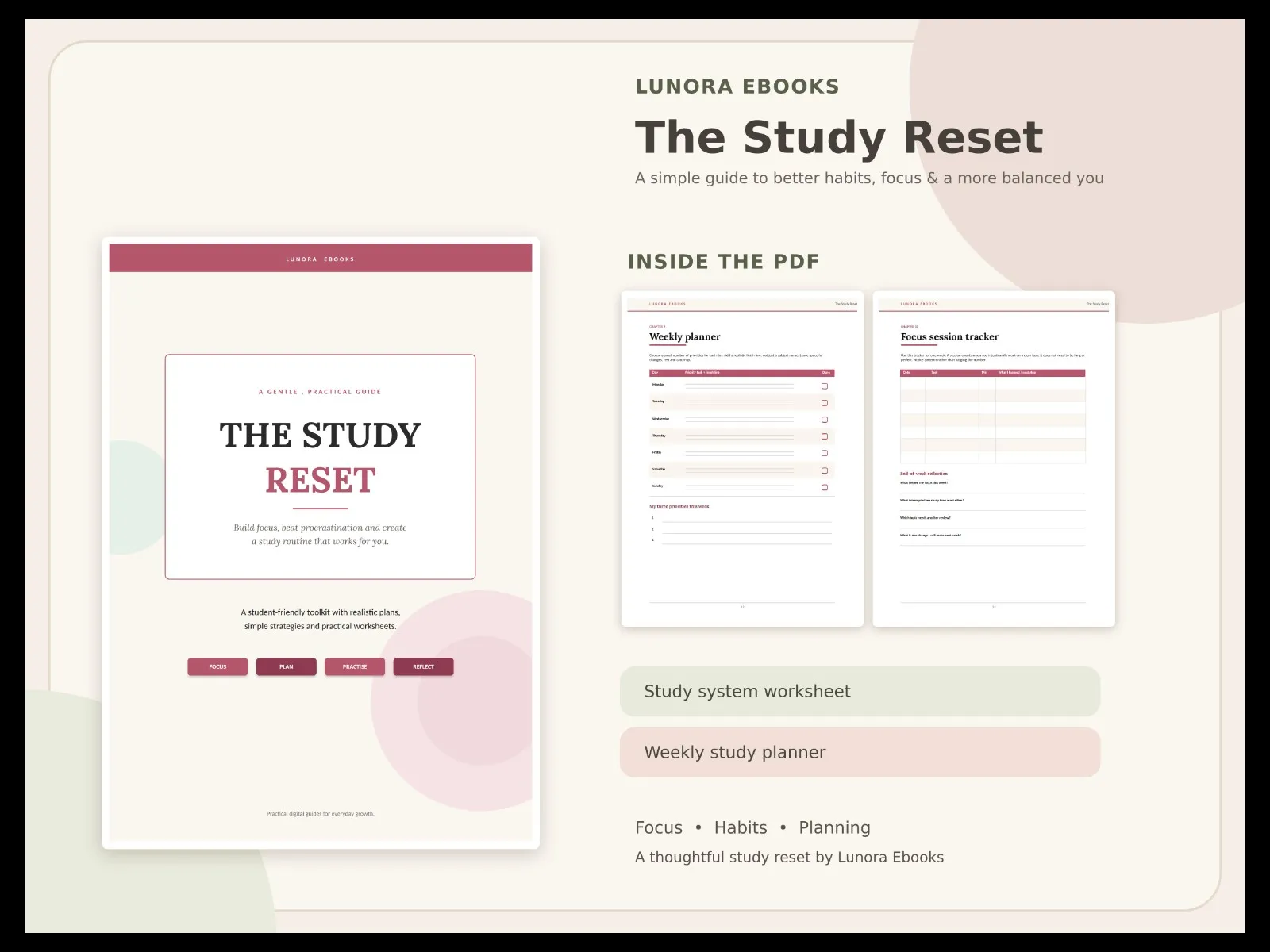 The Study Reset — Build Better Study Habits