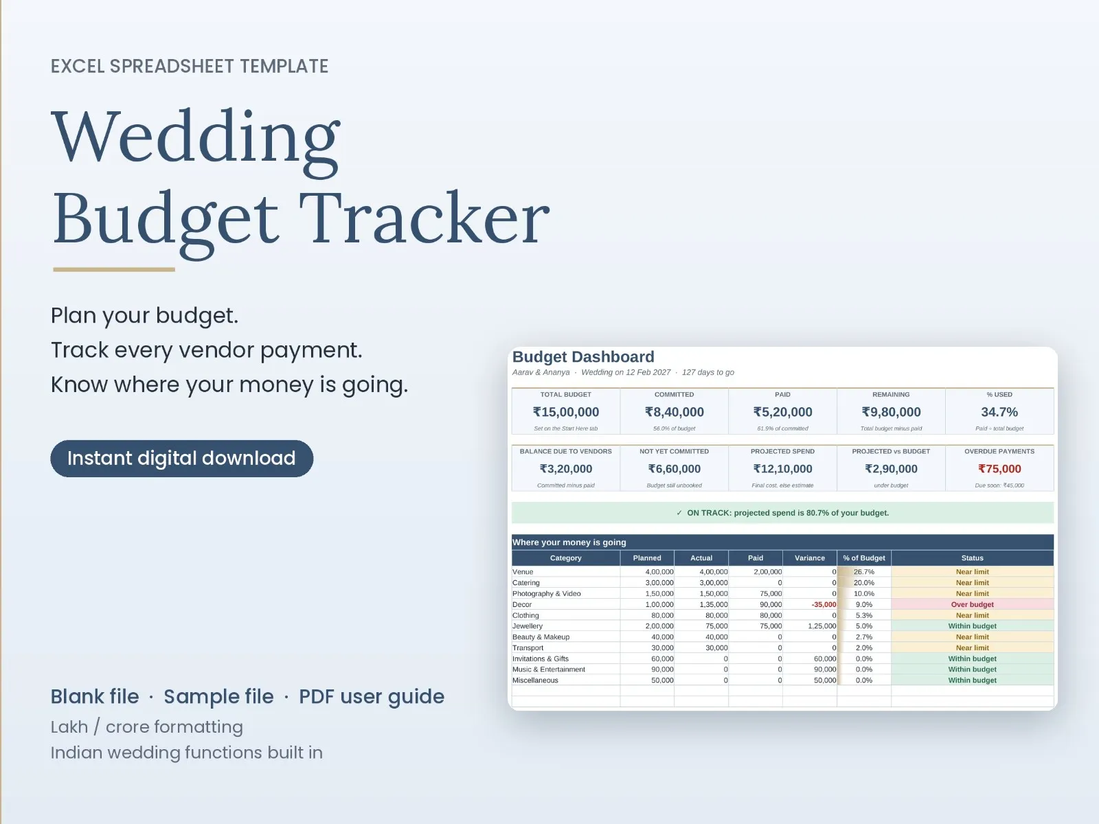Wedding Budget Tracker - media 1