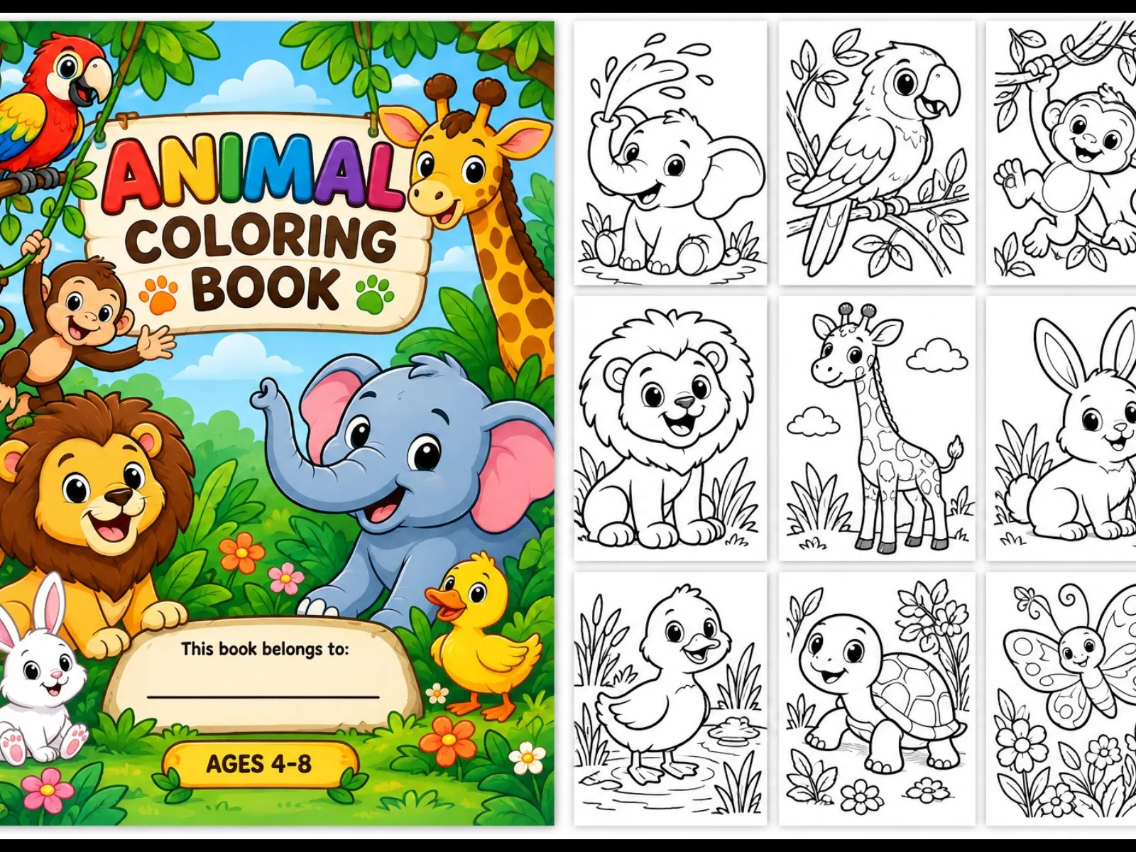 Kids Coloring book - media 1