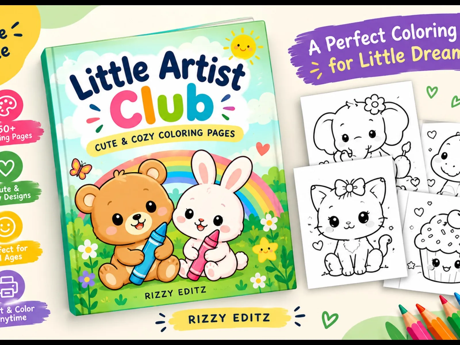 KIDS COLOURING BOOK