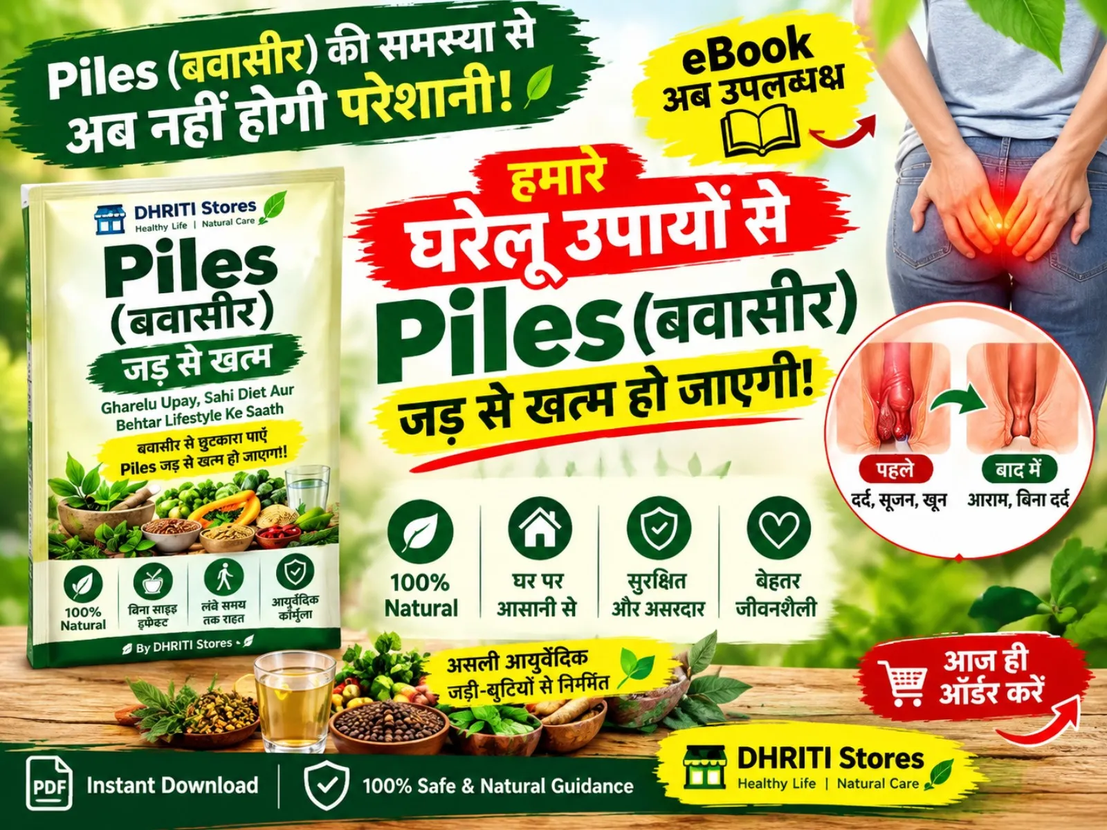 बवासीर (piles) घरेलू उपाय जड़ से खत्म सिर्फ़ एक हफ्ते में - media 1