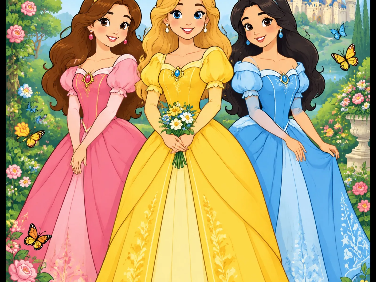 Disney Princess Coloring Book