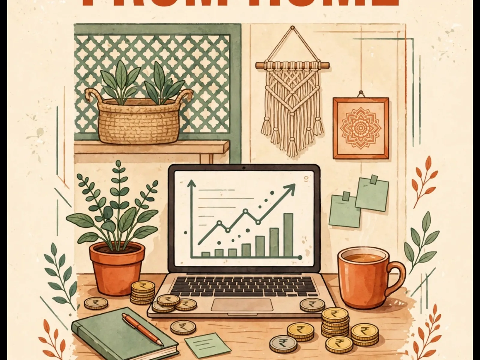 Make Money from Home – Zero Investment Guide (E-book)