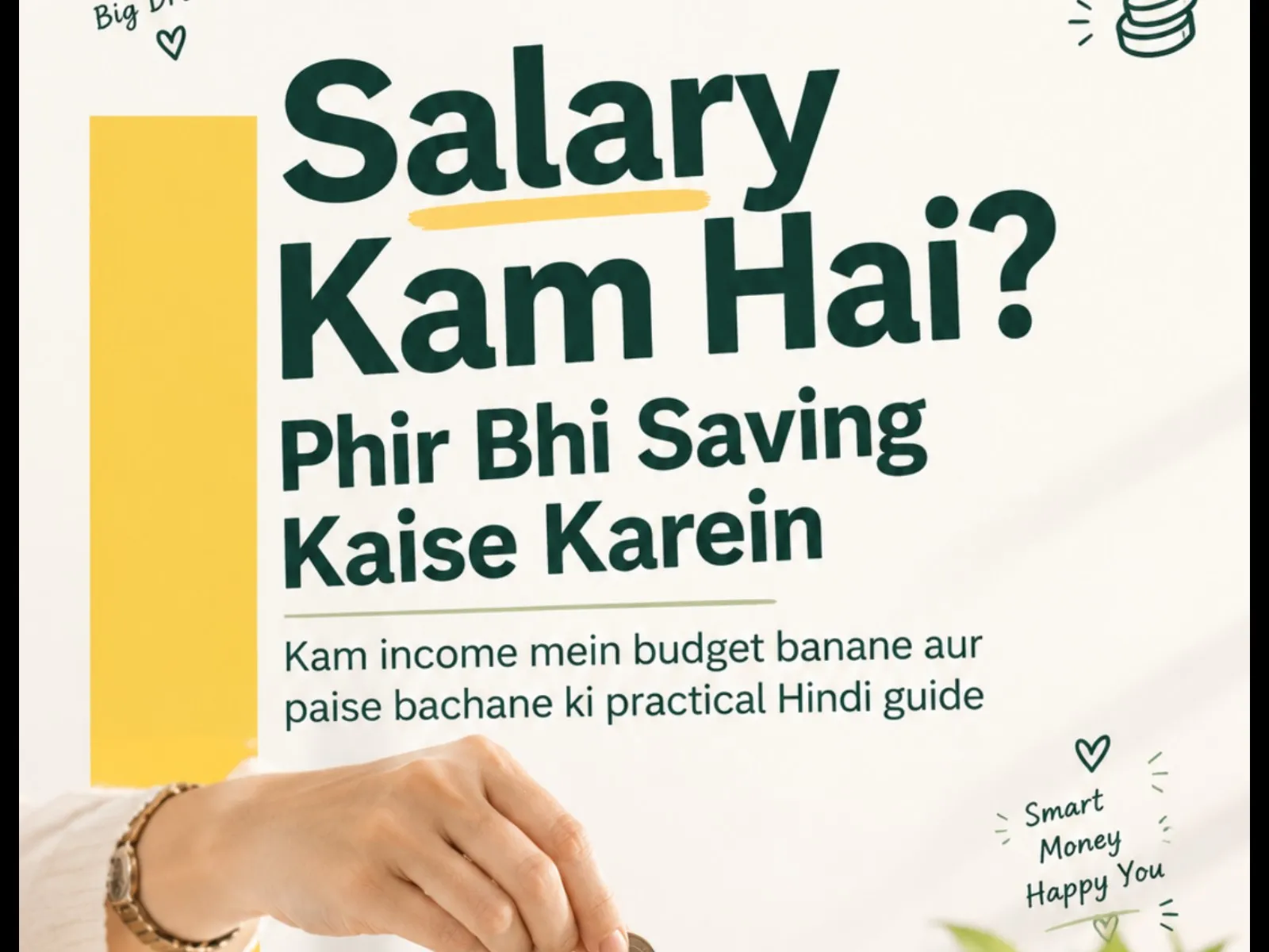 Salary Kam Hai? Phir Bhi Saving Kaise Karein – Hindi eBook PDF