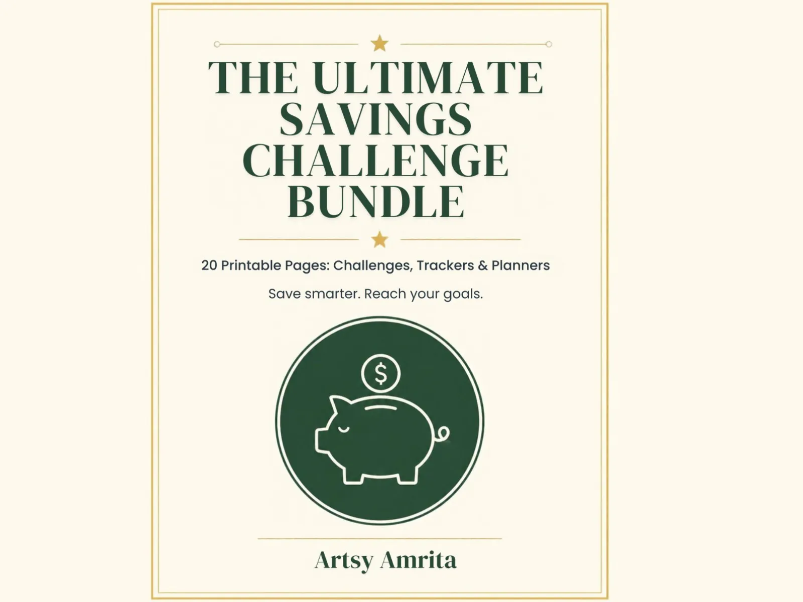 The Ultimate Savings Challenge Book