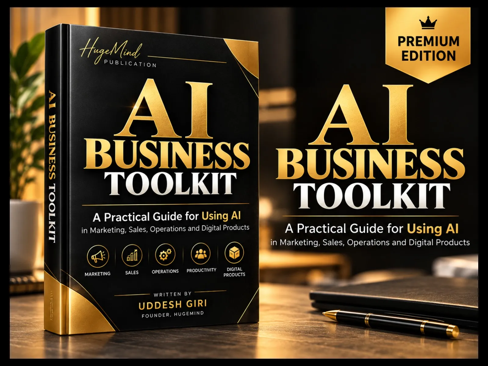 HugeMind AI BUSINESS TOOLKIT - media 1