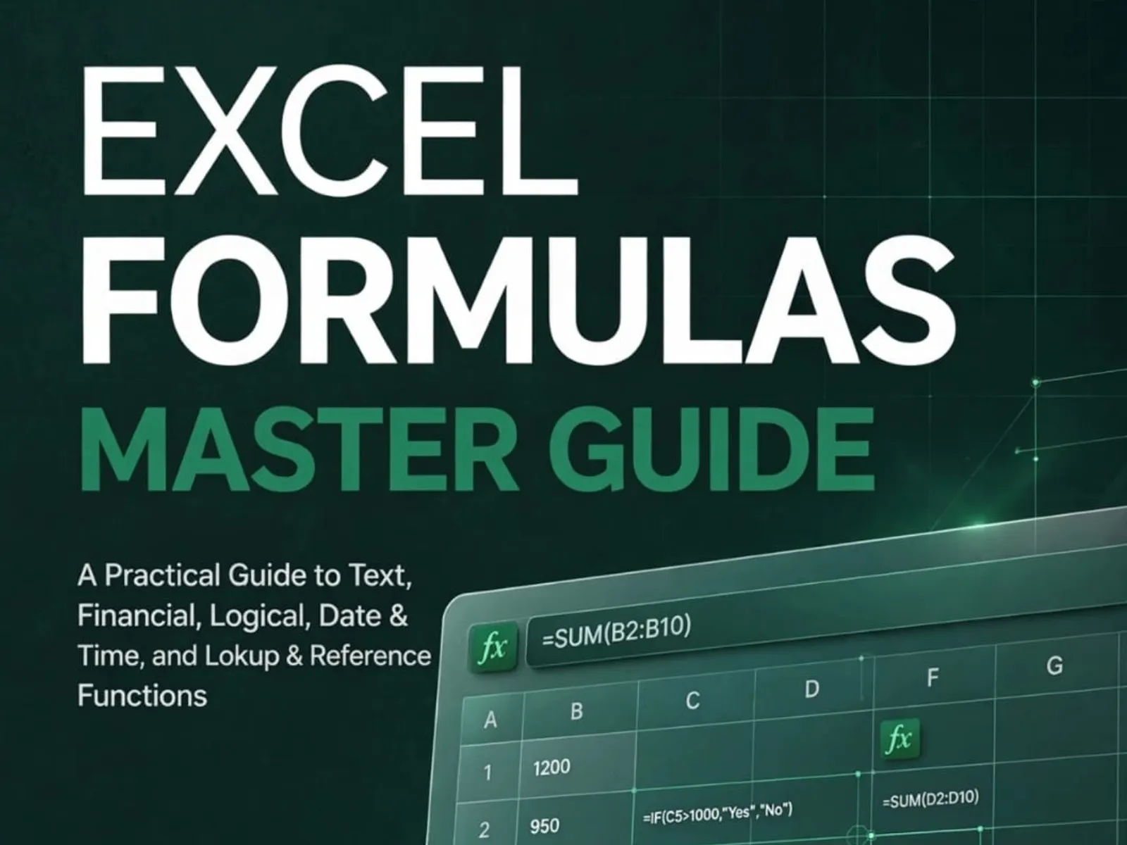 Excel Formula Master Guide-60 | Getvik