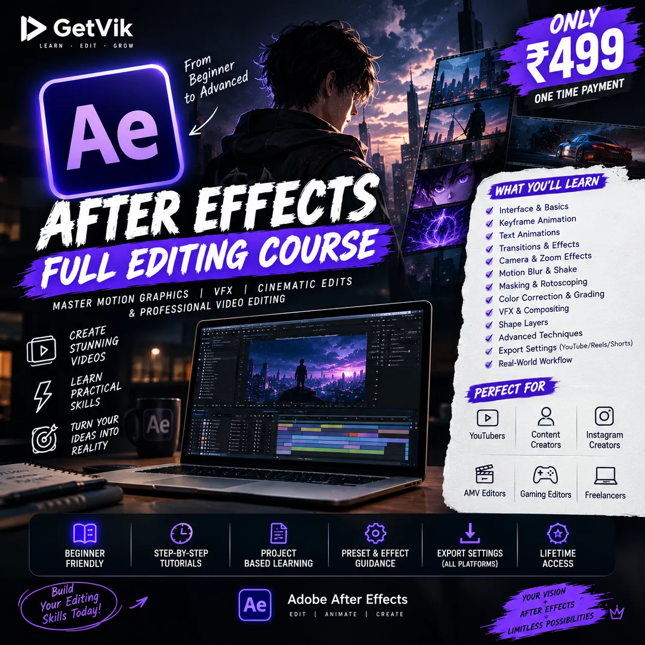 🚀 Master Adobe After Effects from Beginner to Advanced - media 2