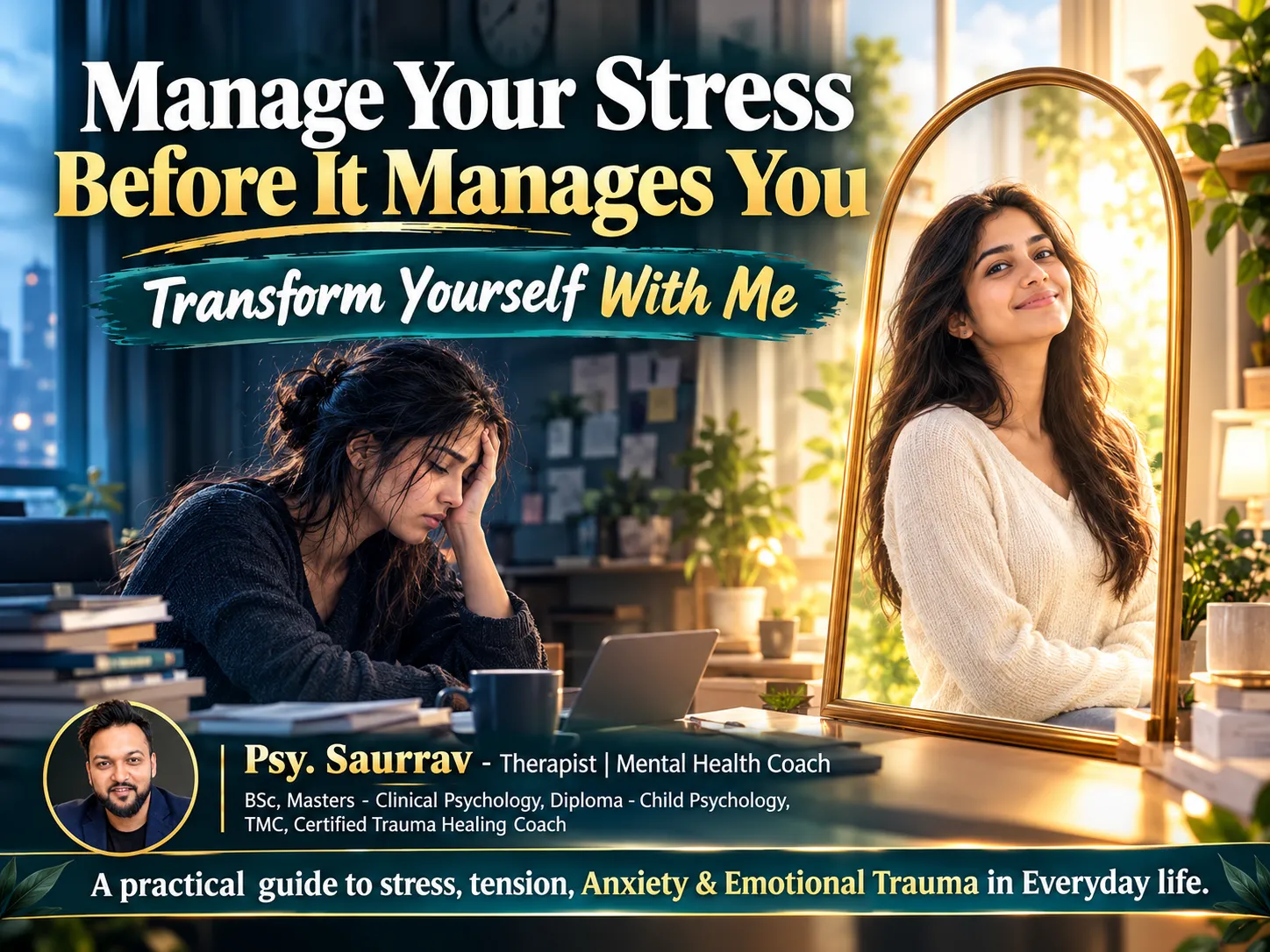 MANAGE YOUR STRESS BEFORE IT MANAGES YOU