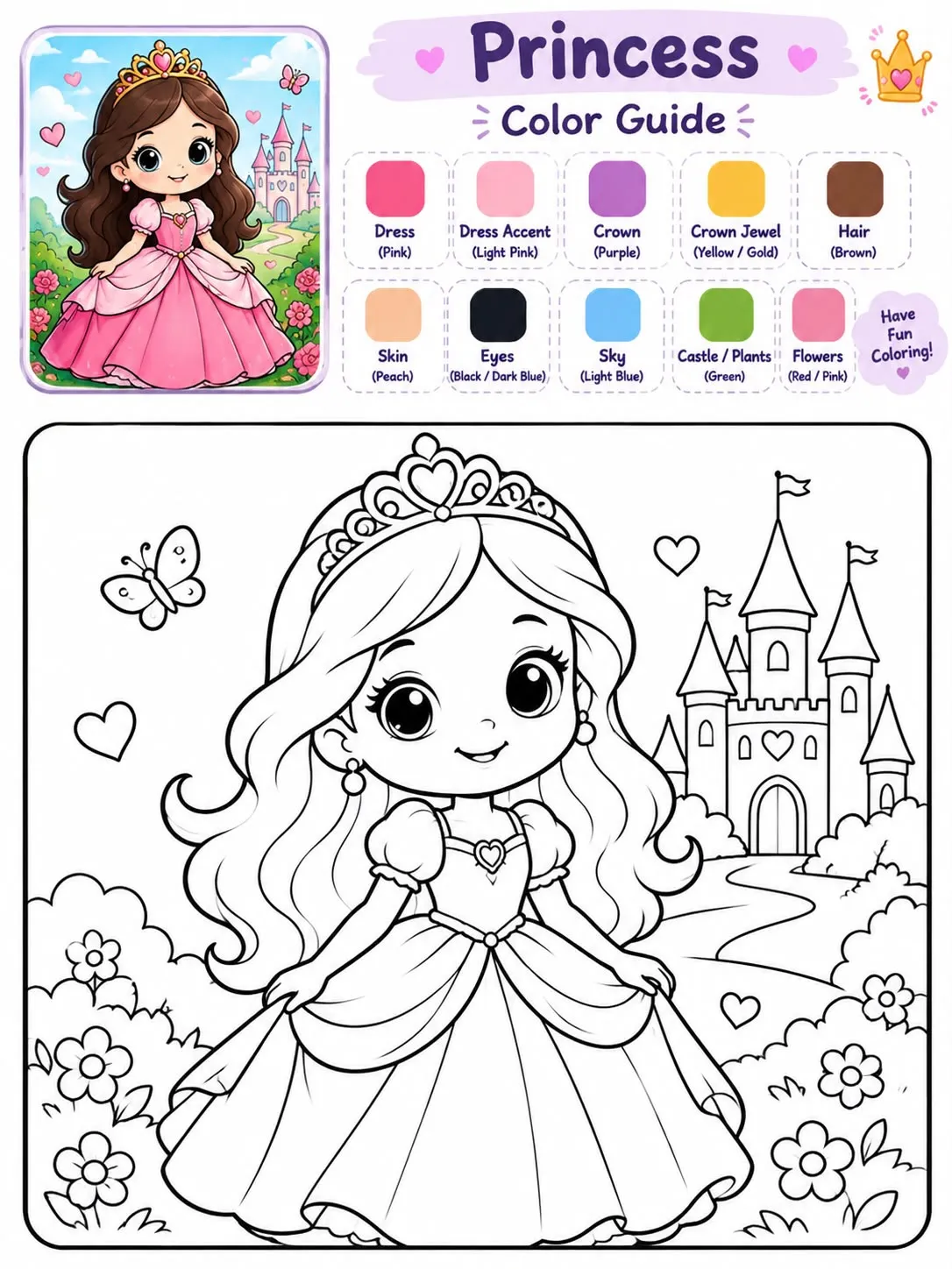 Cute & Magical Coloring Book for Kids - media 4