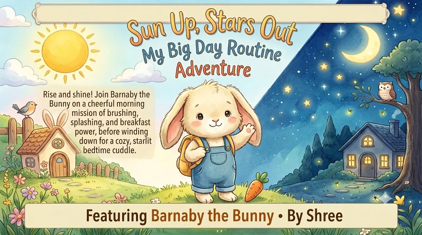 Sun Up, Stars Out: My Big Day Routine Adventure (eBook for Ages 2–5) - media 2