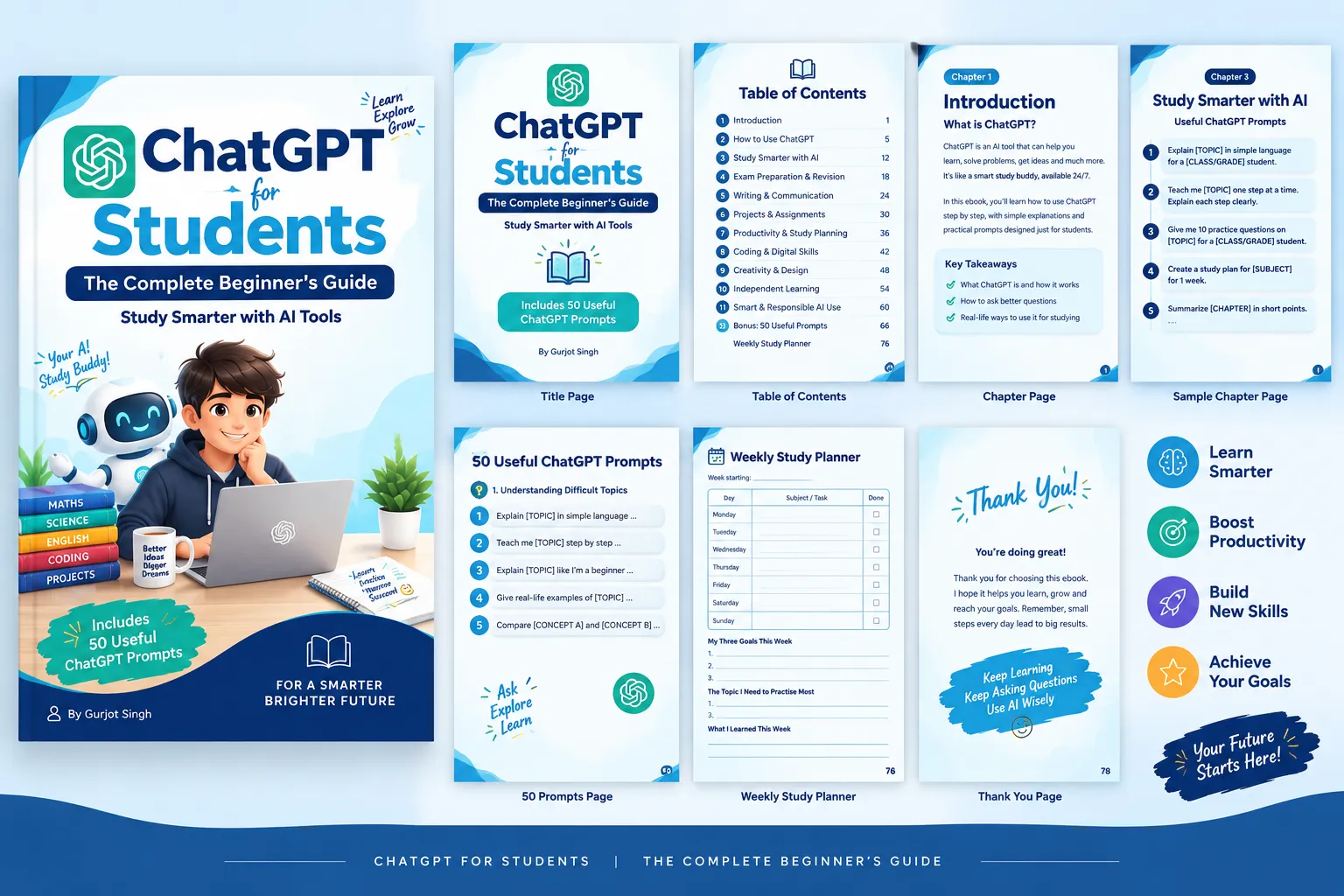 CHATGPT FOR STUDENTS:  THEE COMPLETE BEGINNER'S GUIDE - media 2