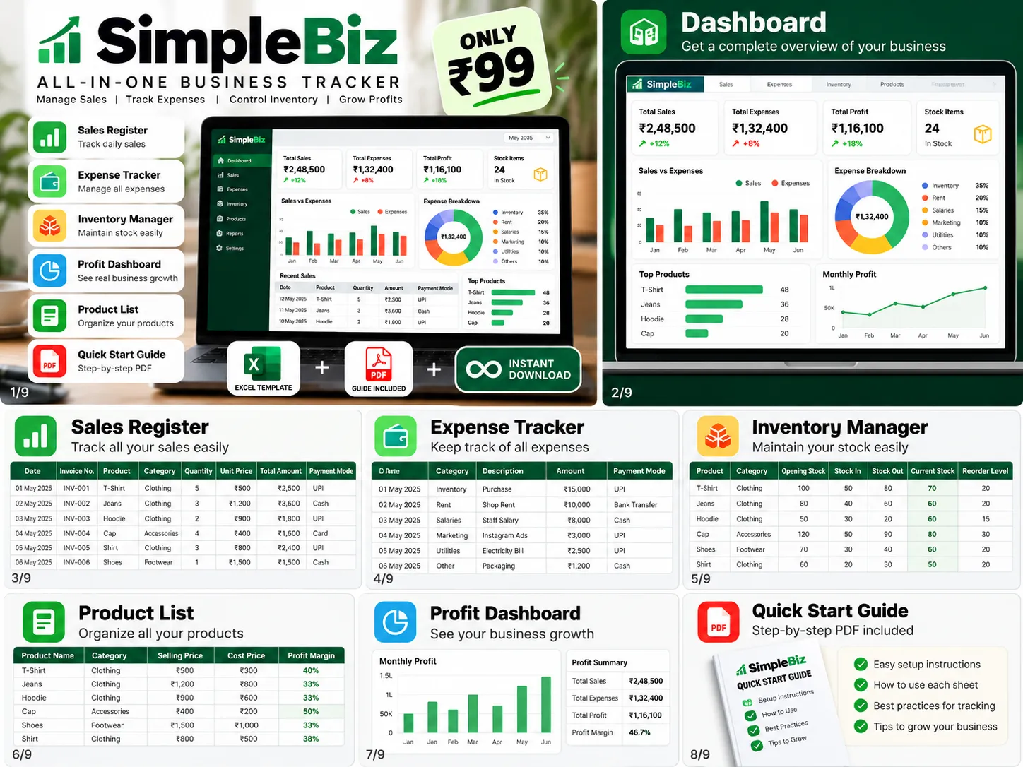 SimpleBiz — All-in-One Business Tracker - media 2