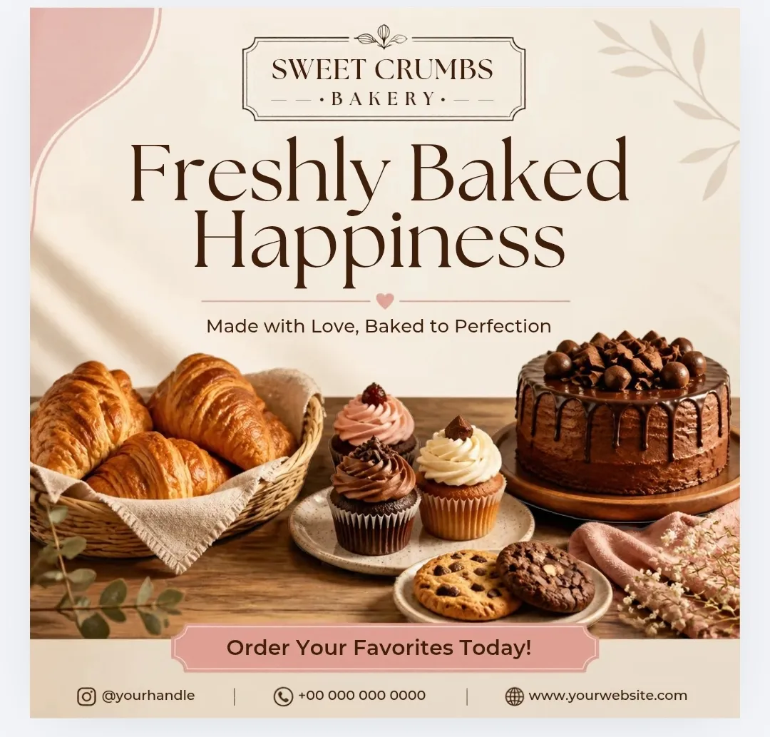 Sweet Crumbs — Bakery Instagram Template Bundle - media 2