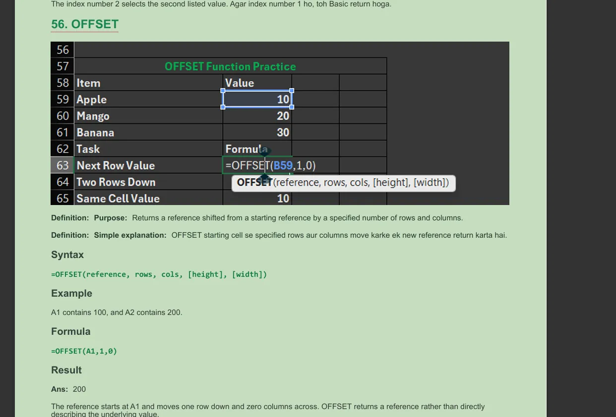 Excel Formula Master Guide-60 | Getvik